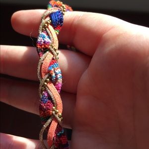 Super cute braided Aztec print headband